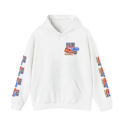 Retro-Inspired Unisex Hooded Sweatshirt, Cozy Layer, Perfect for Casual Outings, Gifts for Friends, Streetwear Fashion, Fall Essentials