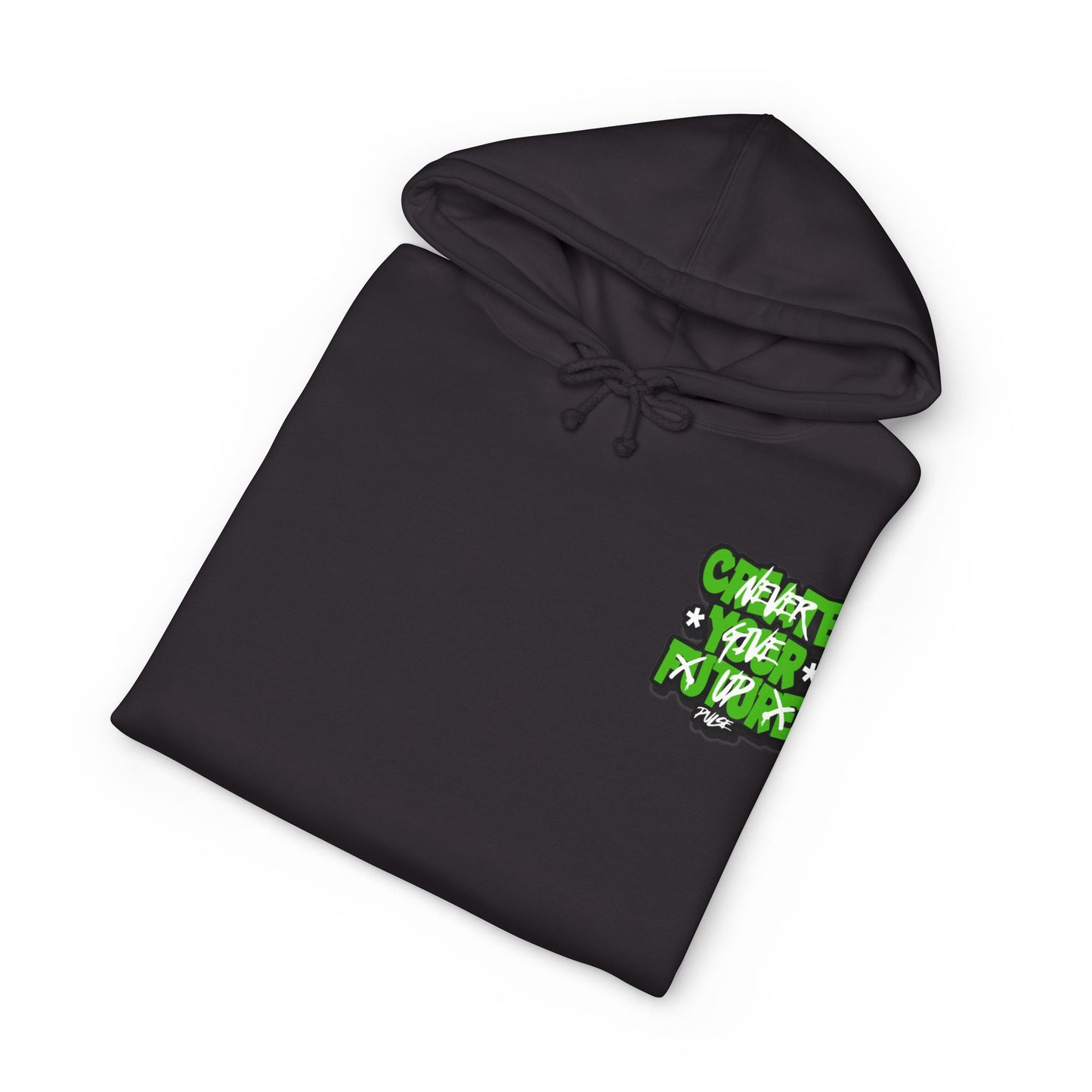 Motivational Unisex Heavyweight Hooded Sweatshirt - "Create Your Future"