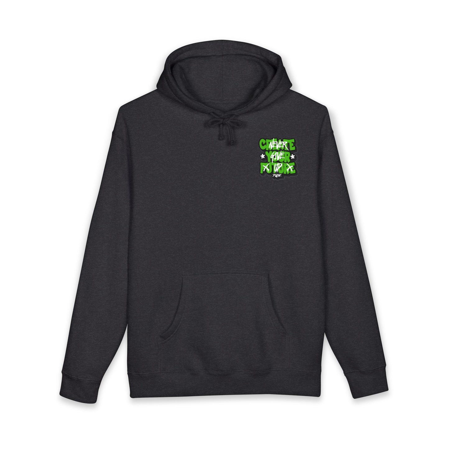 Motivational Unisex Heavyweight Hooded Sweatshirt - "Create Your Future"